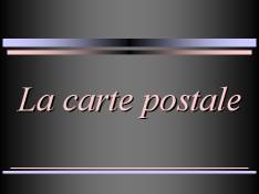 Carte postale