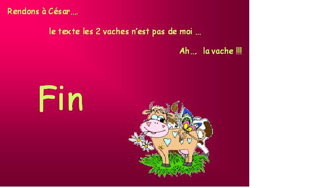 Deux vaches