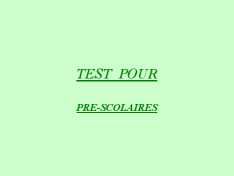 80000Testprescolaire